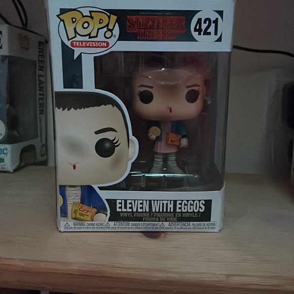 Funky Pop Stranger things “Eleven With Eggos” Vinyl Figure. Never opened - Picture 7 of 8